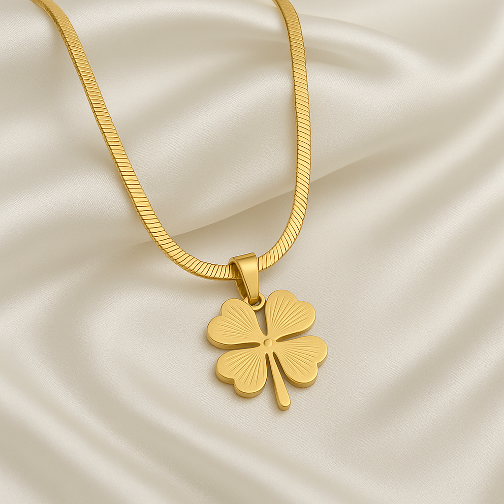 Naszyjnik Lucky Clover Gold