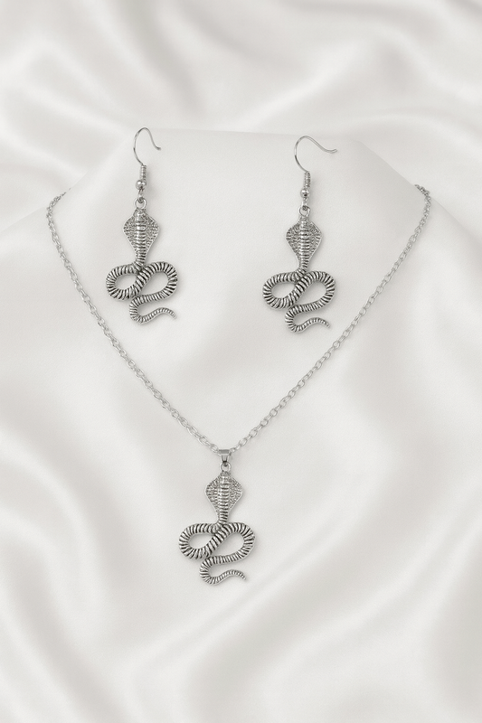 Zestaw biżuterii „Cobra”